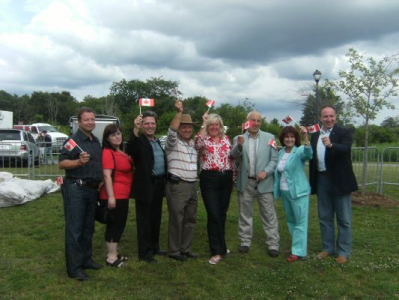 Peter with City of Vaughan Public Officials