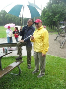 Peter Kent with Peter Shurman at the Picnic