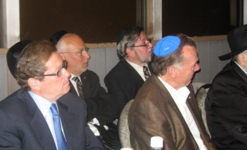 Peter at the Succah Party