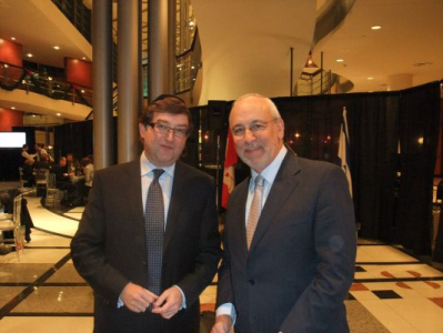 Peter with Phillip Reichman