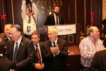 Celebrating the opening