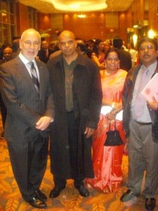 Peter with Sami Appardurai