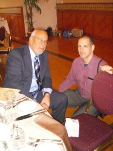 Peter with Dave Gordon