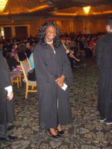 Our Office Volunteer Temi Odunlami at her Graduation
