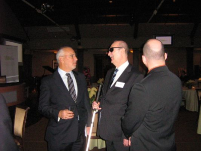 Peter speaking with members of the TAC Board