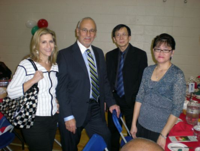 Peter with Clancy and Julie Ahlan and Gila Martow