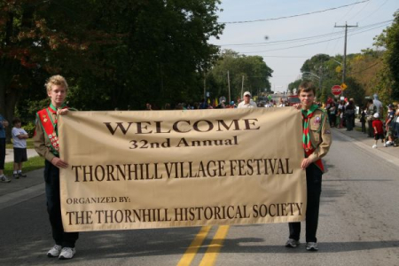 Banner for the Festival's Parade