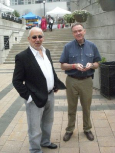 Peter with MPP for Thornhill, the Honourable Peter Kent