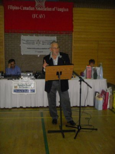 Peter Shurman announces the Ontario Trillium Foundation Grant