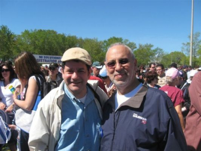 Peter and TDSB Trustee James Pasternak
