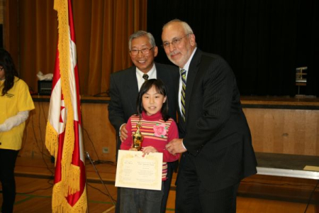 Peter with Bob Bak and award recipient 